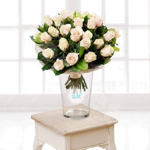 Белые Розы Розы Talea 25 шт. 50 см. Skoroletti в г. Тамбов