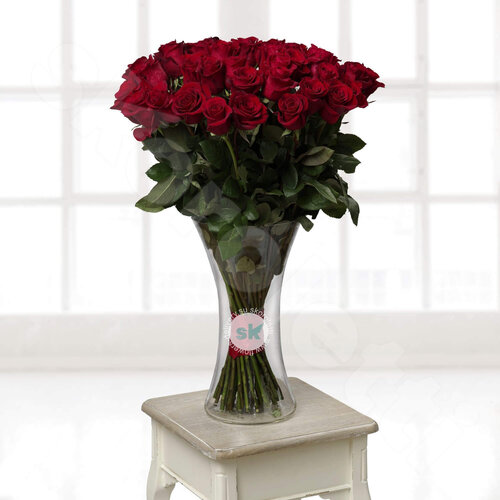 Красные Розы Розы Red Naomi 51 шт. 70 см. Skoroletti в г. Екатеринбург