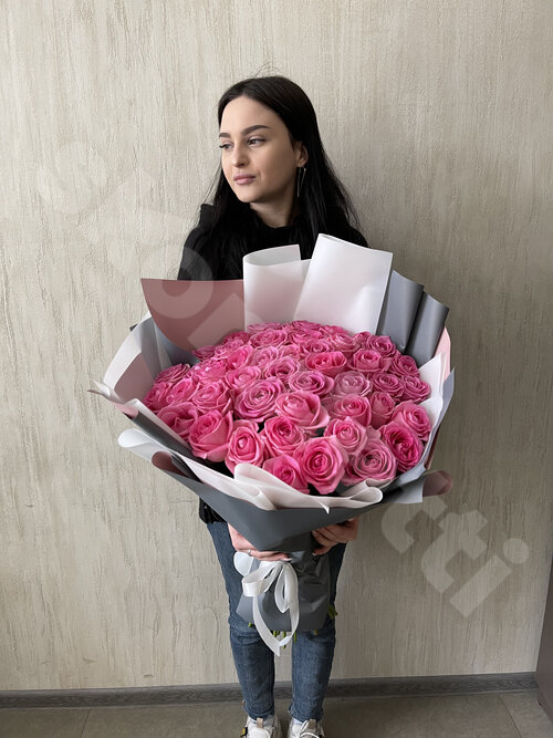Розовые Розы Розы Aqua  шт. 50 см. Skoroletti в г. Липецк