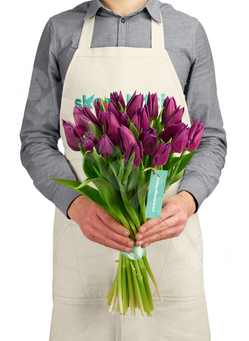 Фиолетовые Тюльпаны Тюльпаны Purple  шт. 50 см. Skoroletti в г. Липецк